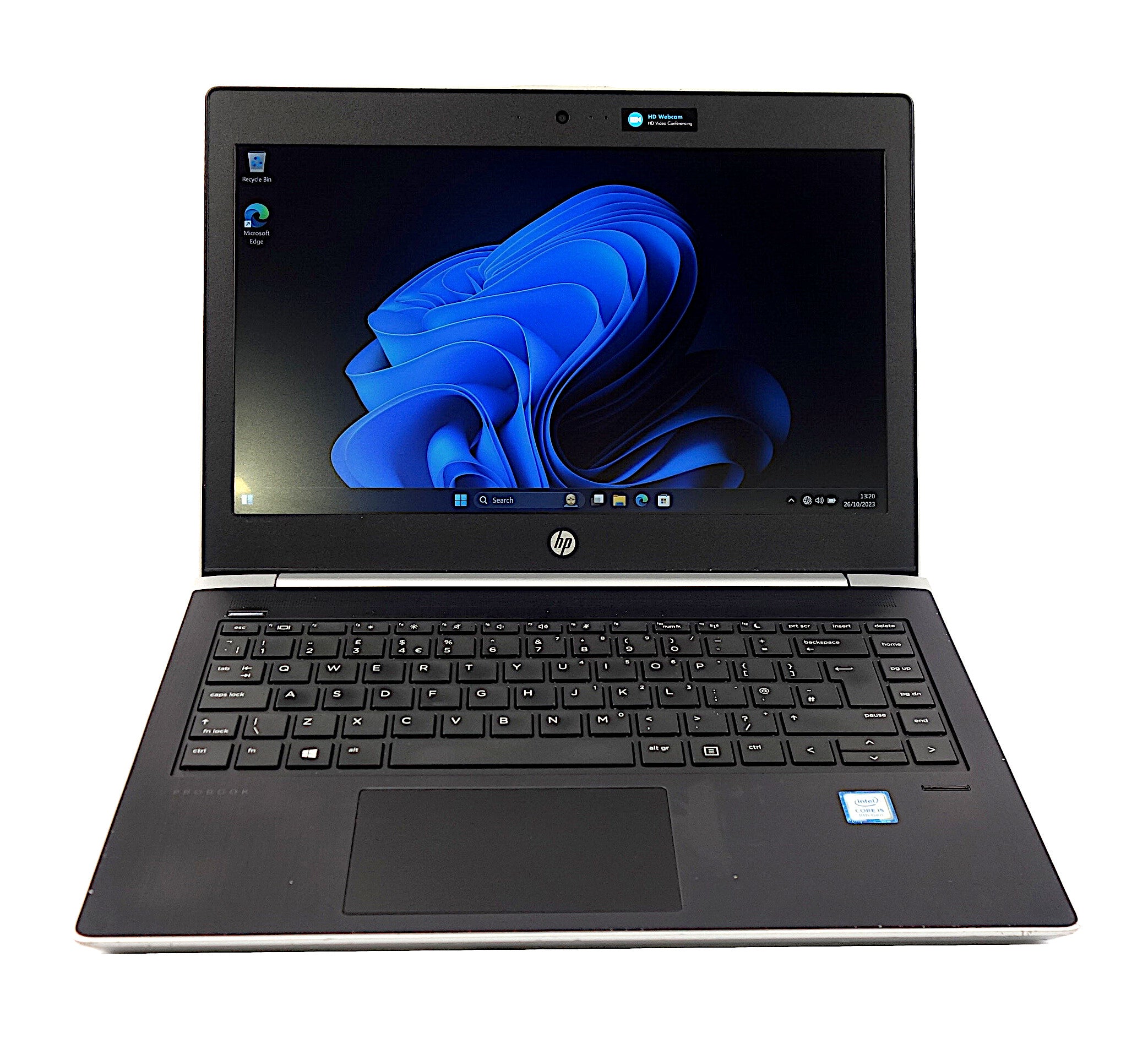 HP ProBook 430 G5 Laptop, 13.3" Core i5 8th Gen, 8GB RAM, 256GB SSD