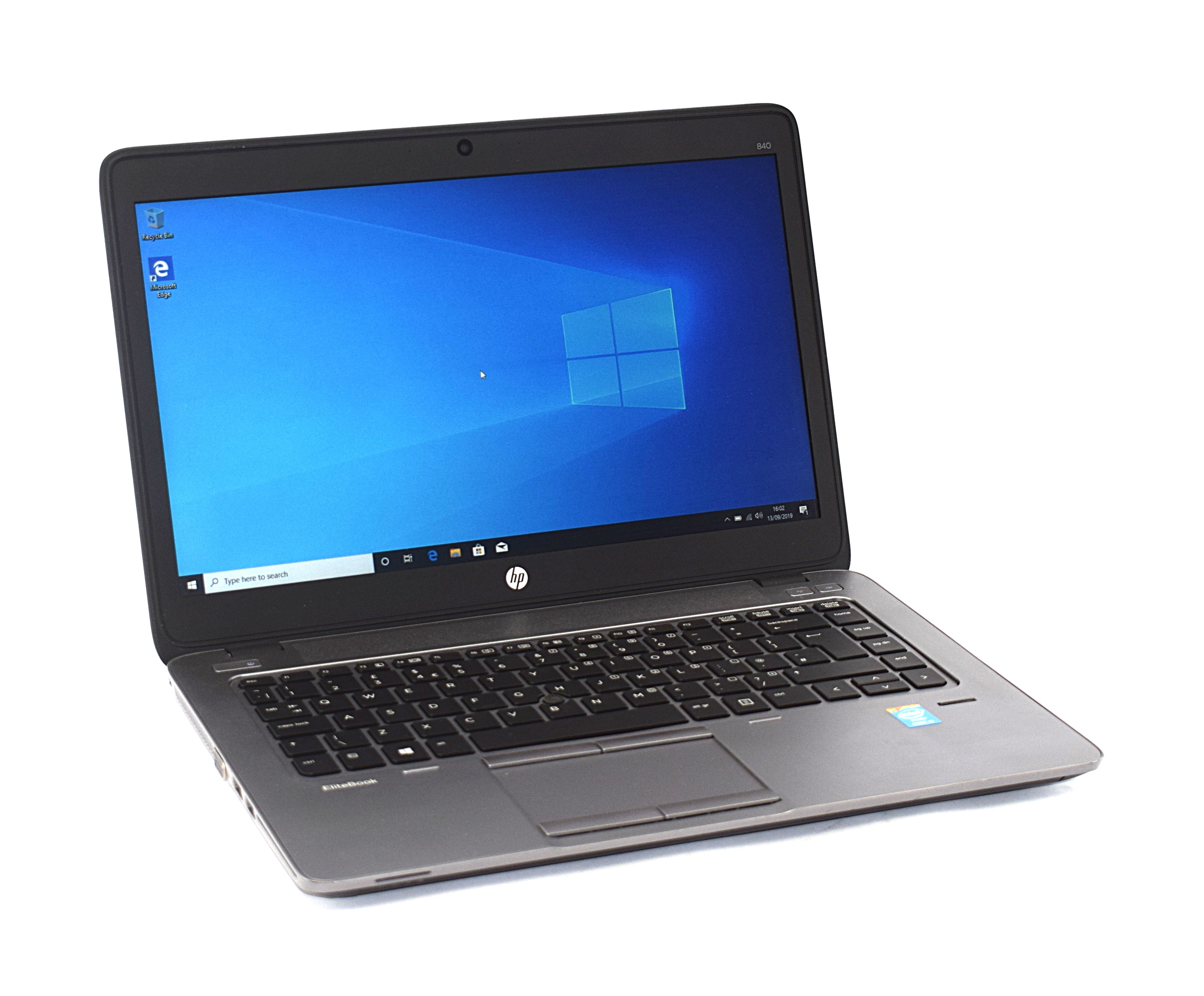 HP EliteBook 840 G1 Laptop, 14" Intel Core i5, 8GB RAM, 256GB SSD