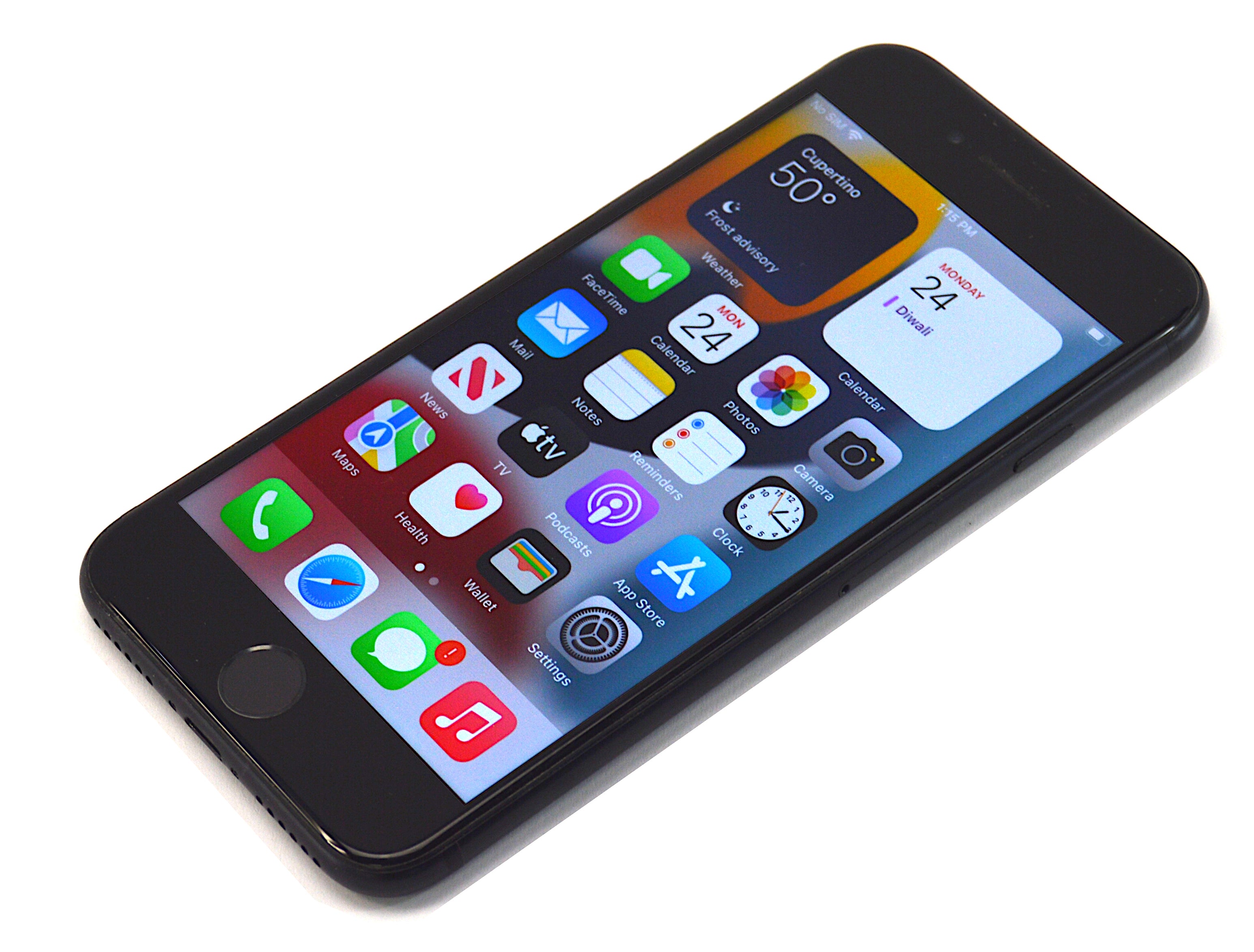 Apple iPhone 7 Smartphone, 128GB, O2 Network, Black, A1778