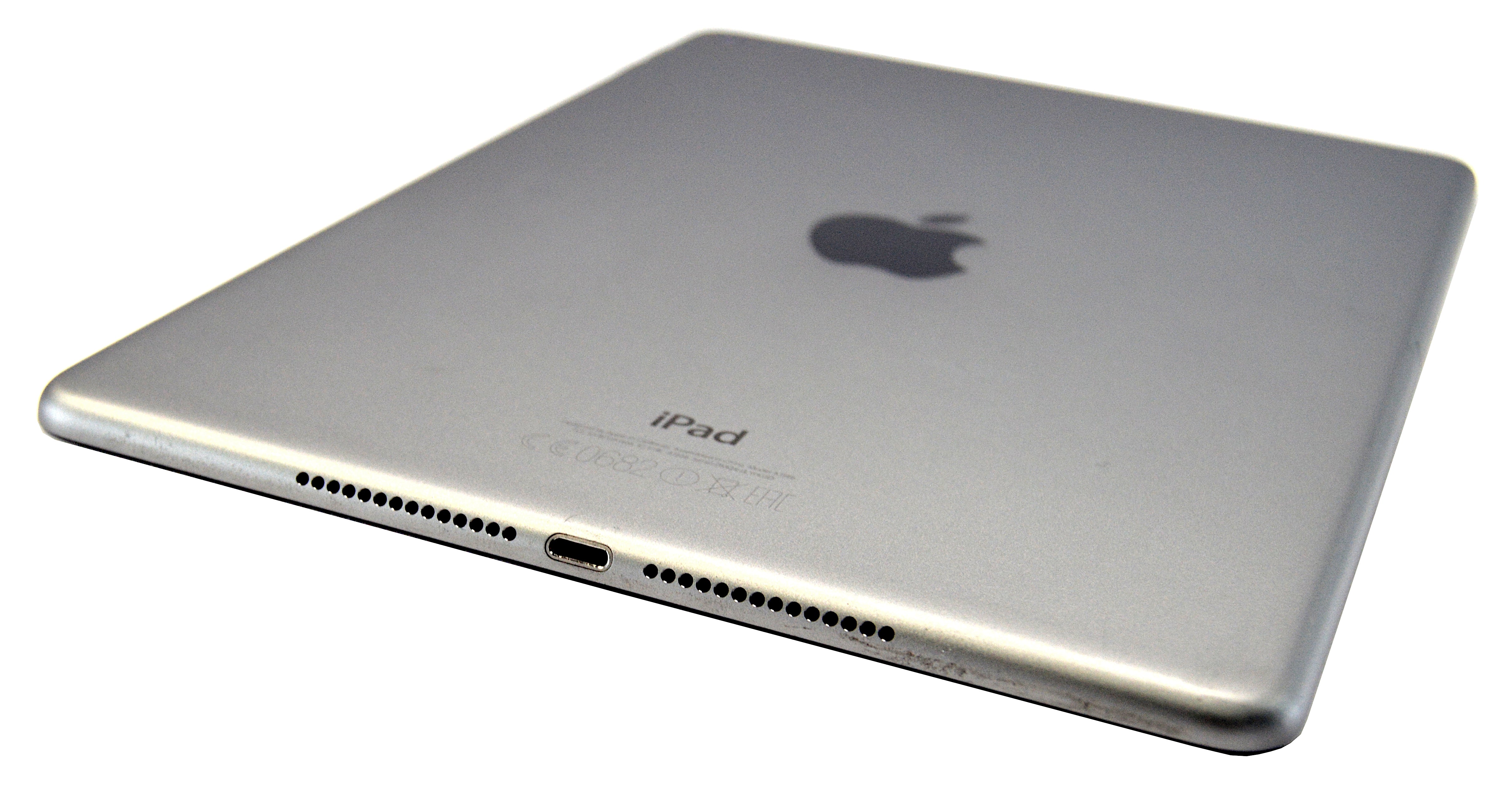 Apple iPad Air 2 Tablet, 128GB, WiFi, Space Gray, A1566