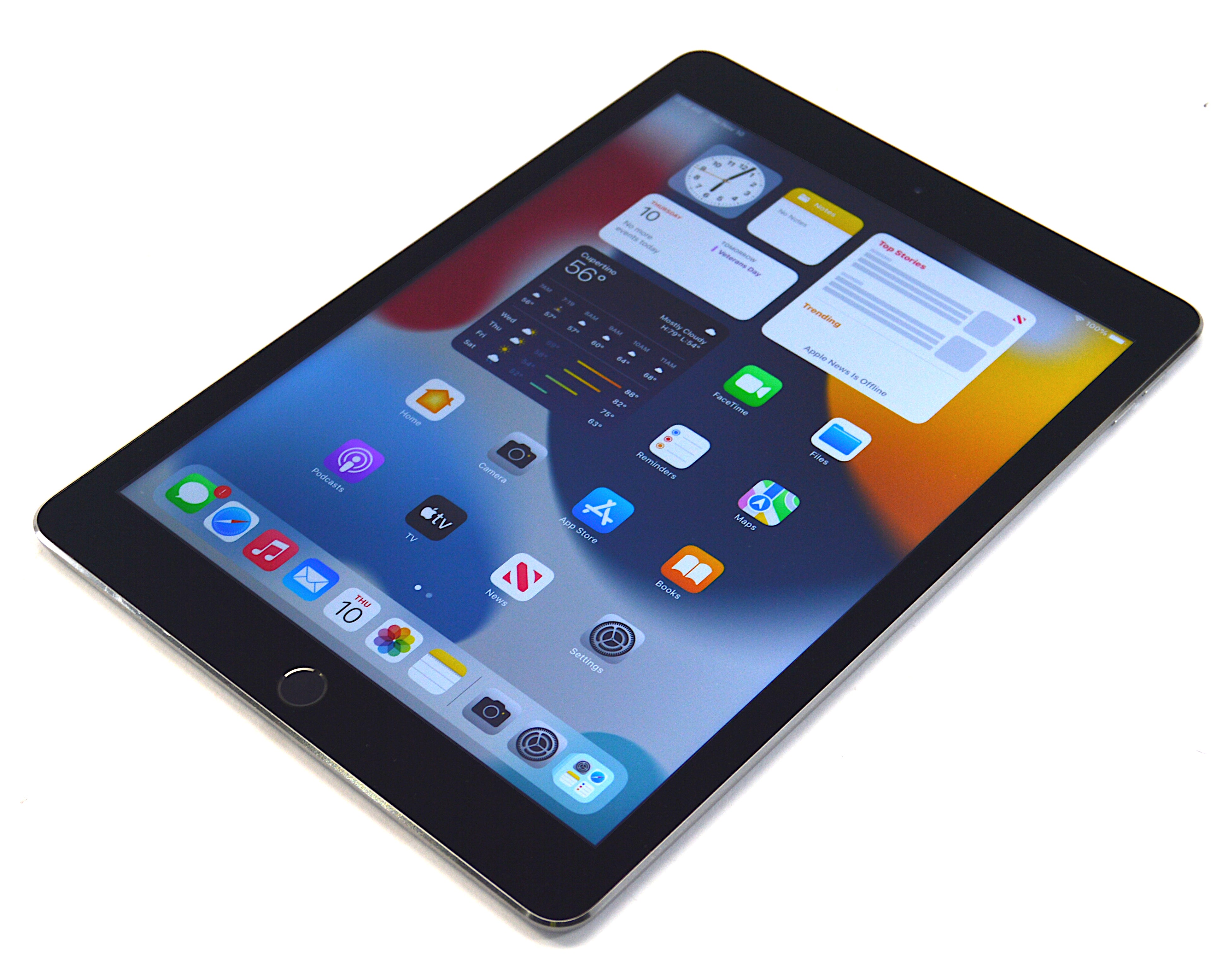Apple iPad Air 2 Tablet, 16GB, WiFi, Space Gray, A1566