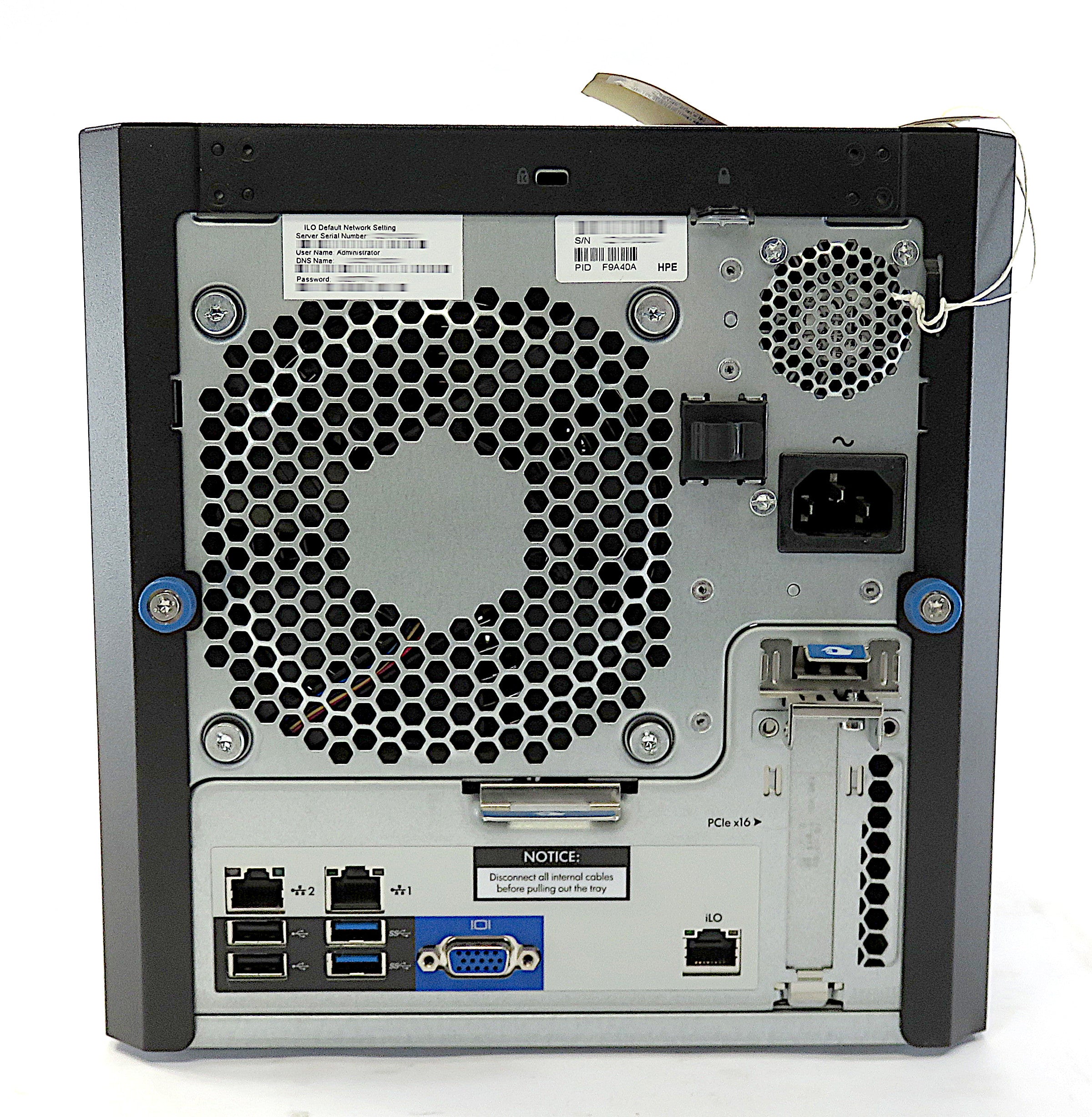 HP Microserver Gen8: Xeon E3-1220Lv2 16GB ECC RAM 16TB (4x4TB) Storage
