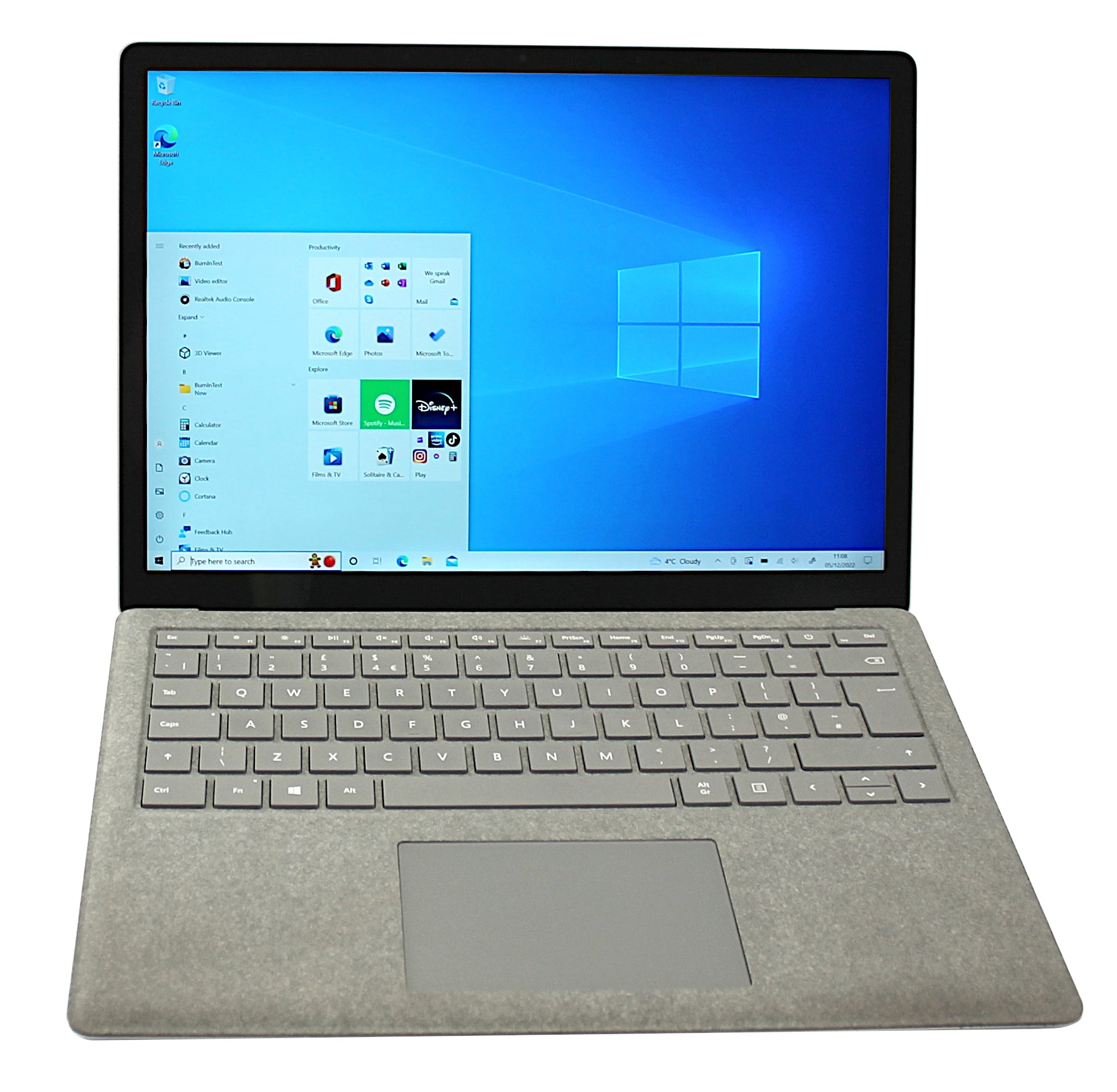 Microsoft Surface Laptop 2, 13" Intel Core i5, 4GB RAM, 128GB eMMC