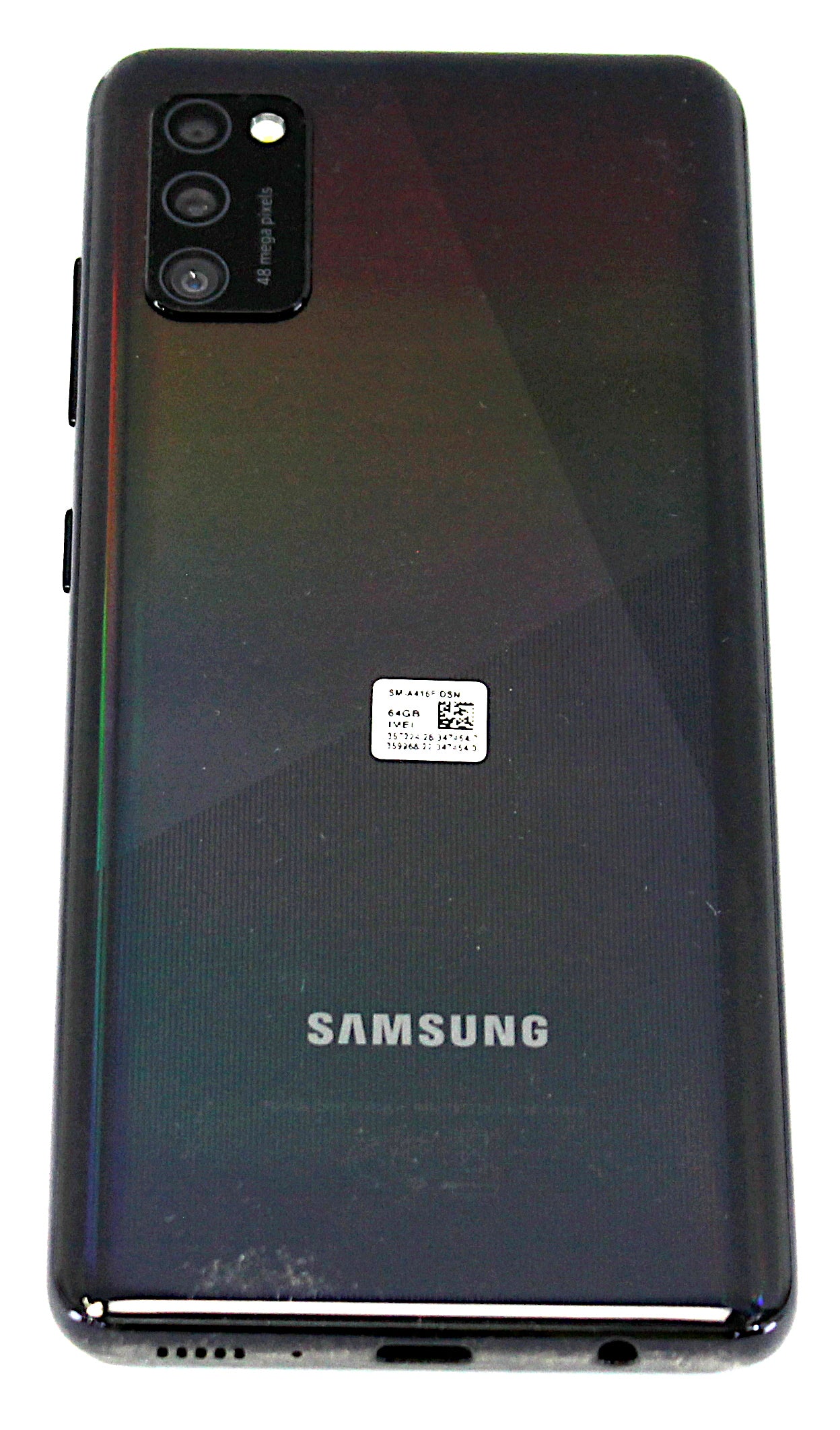 Samsung Galaxy A41 Smartphone, 64GB, Network Unlocked, Black, SM-A415F