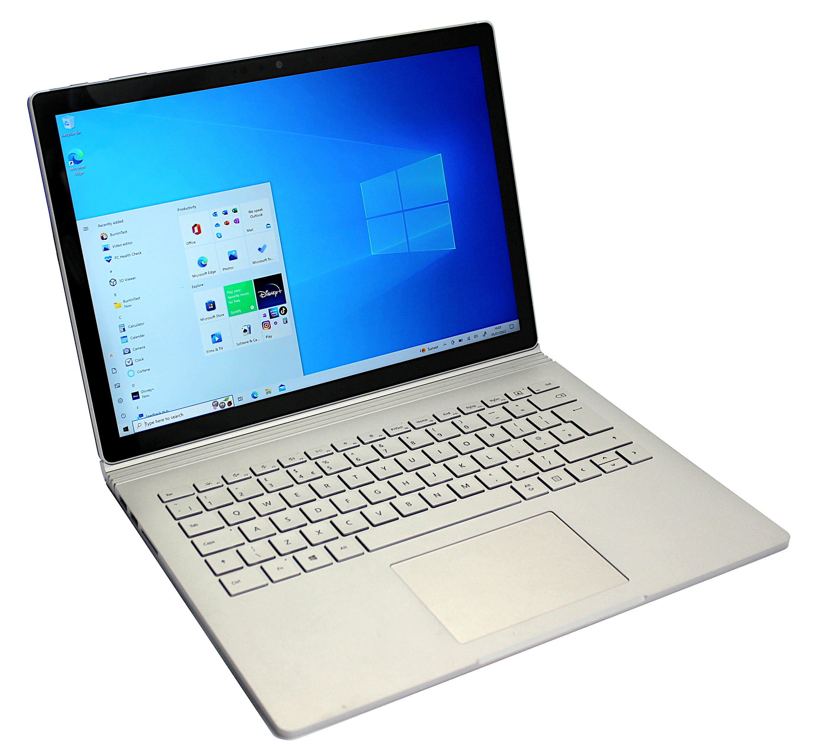 Microsoft Surface Book 3 Laptop, 15" i7 10th Gen, 16GB RAM, 256GB SSD