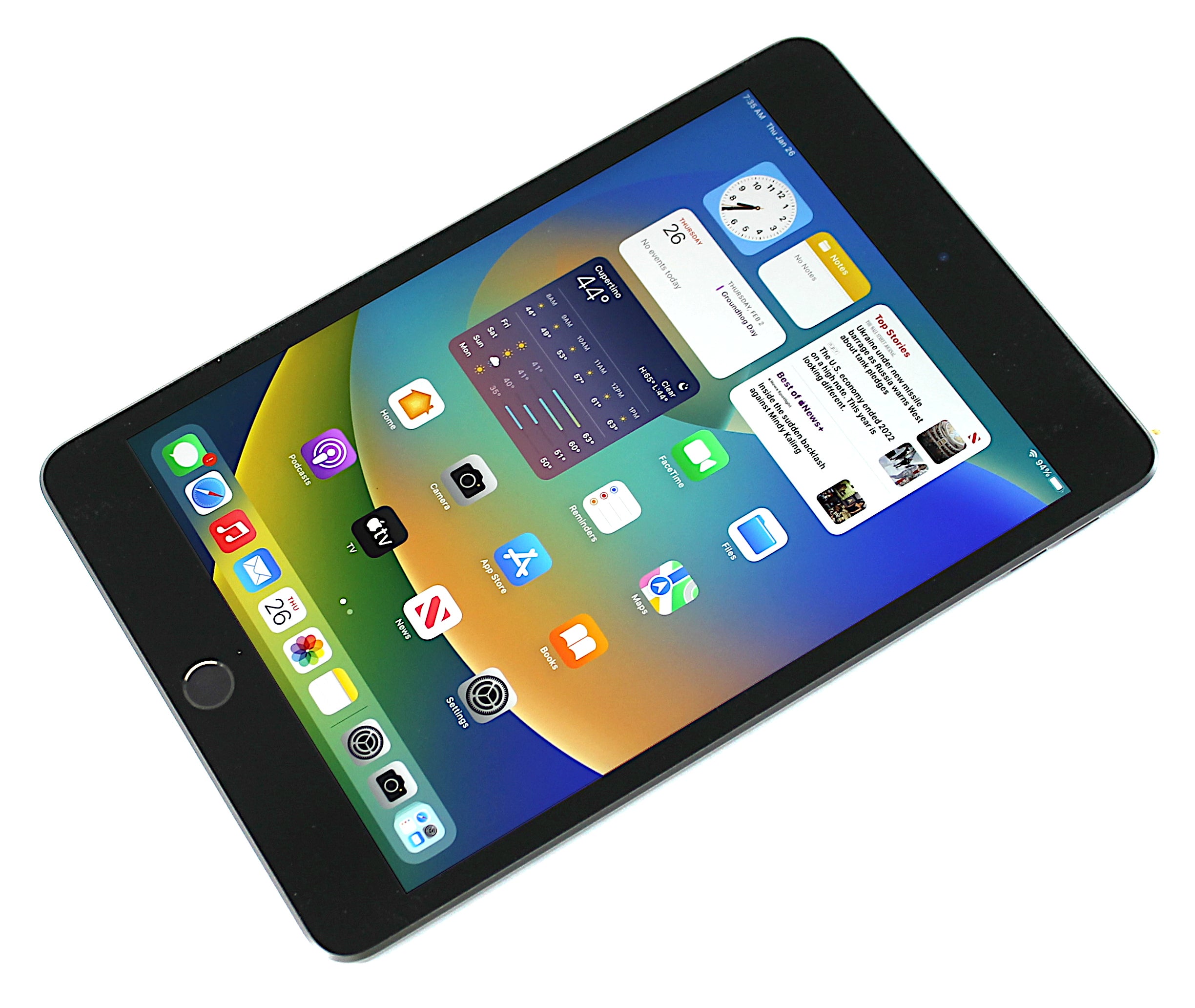Apple iPad Mini 5th Generation Tablet, 64GB, WiFi, Space Gray, A2133
