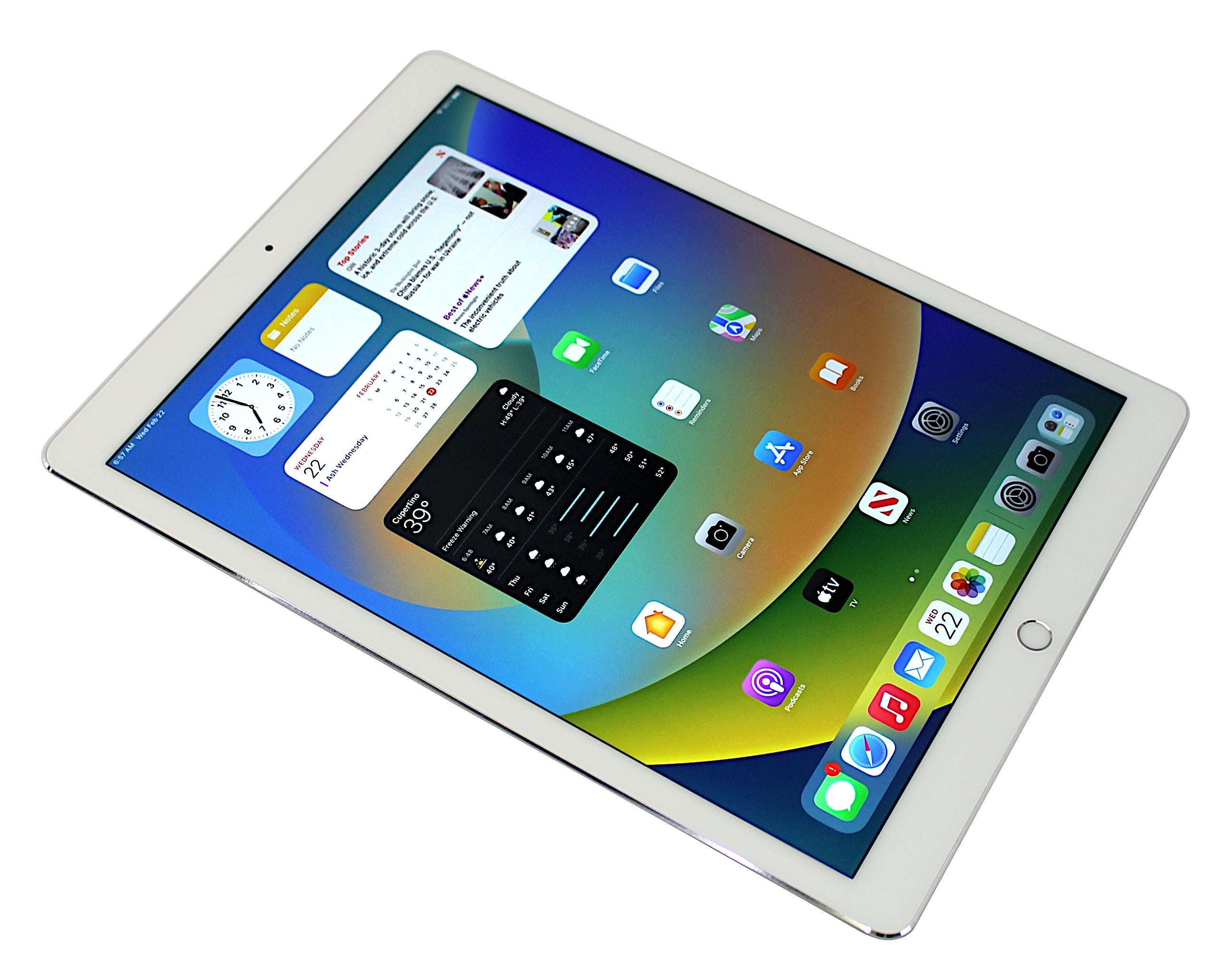 Apple iPad Pro 2nd Generation Tablet, 12.9" 64GB, Wifi, Silver, A1670