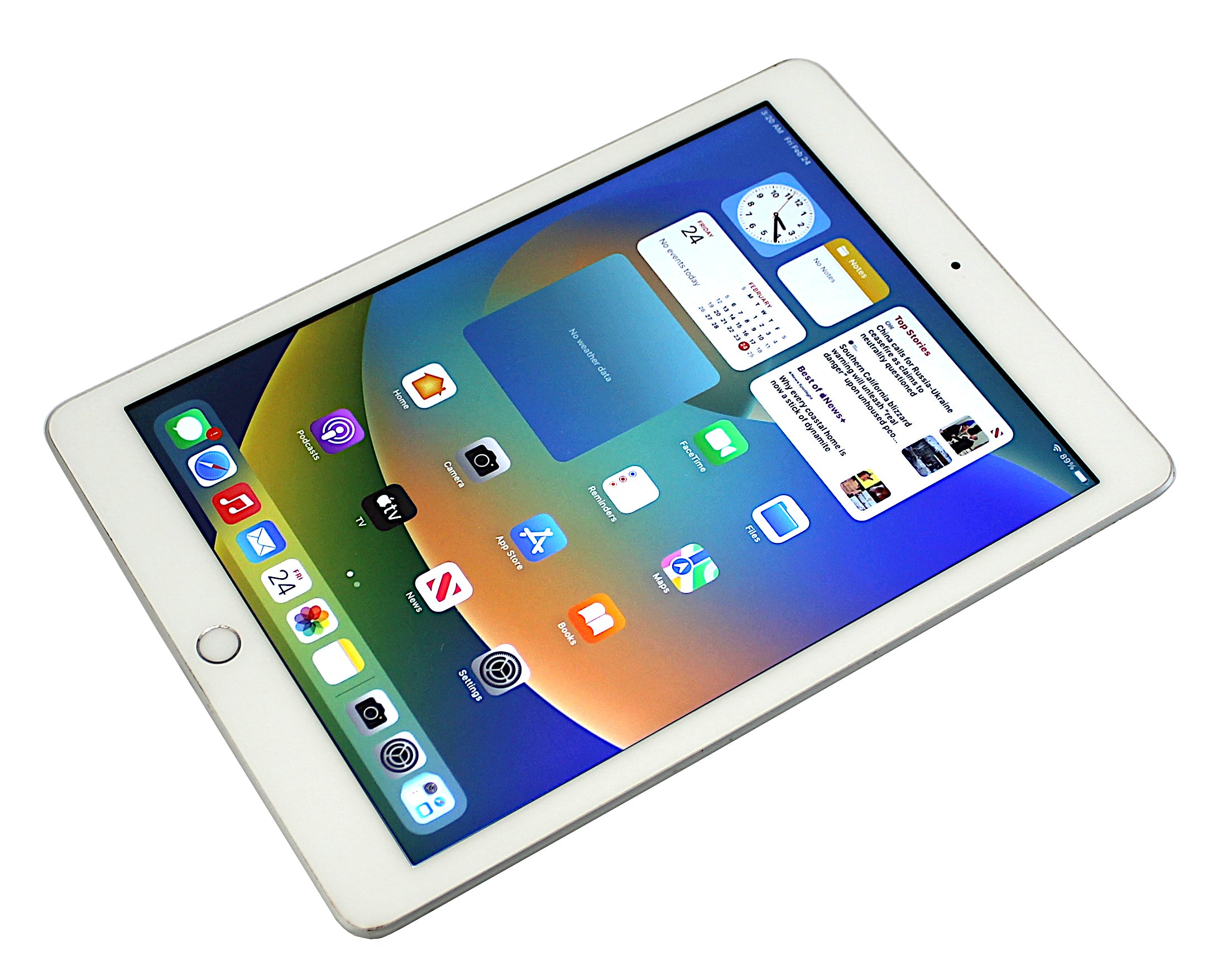 Apple iPad 6th Generation Tablet, 32GB, Wi-Fi, Silver, A1893