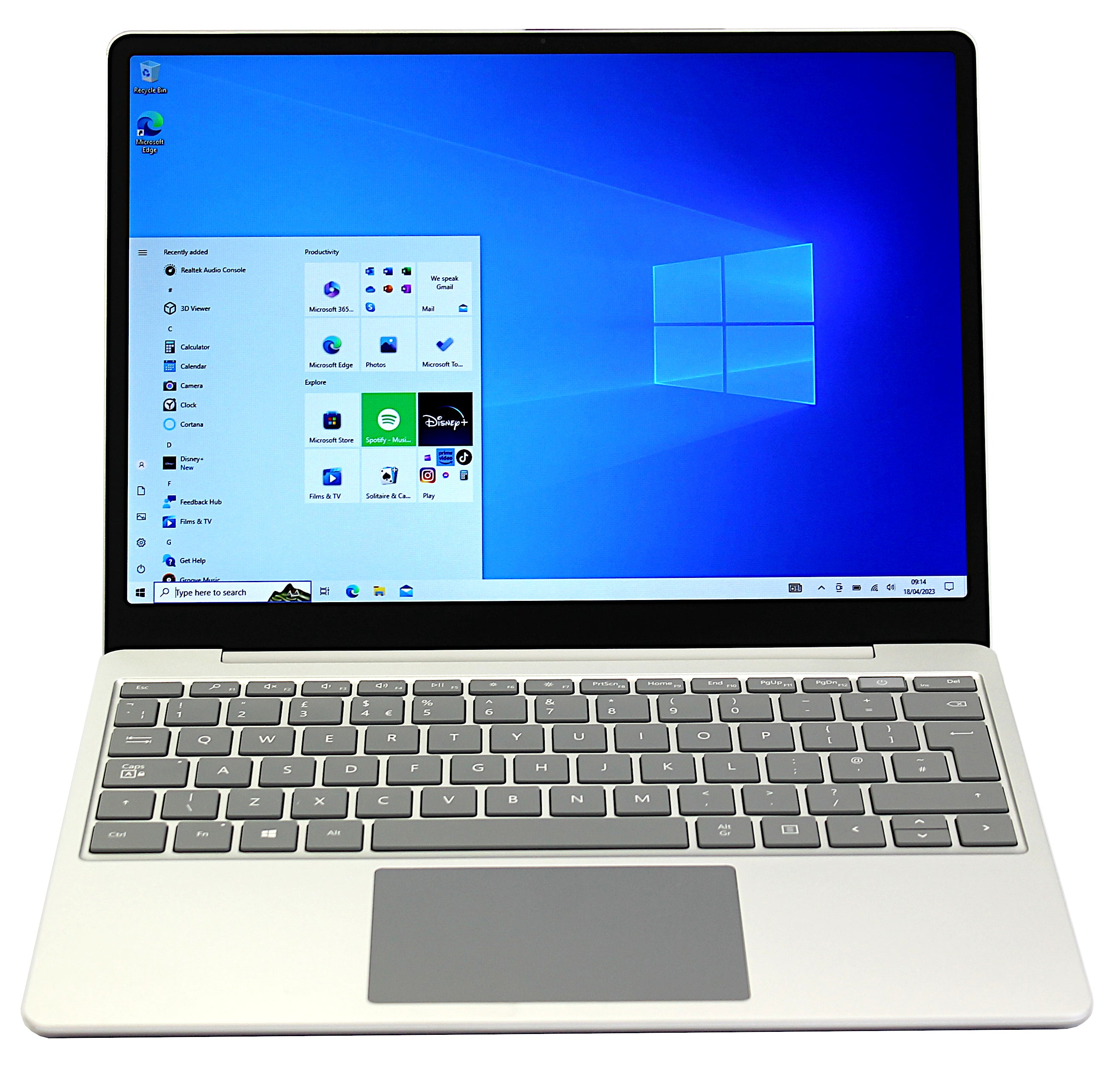 Microsoft Surface Laptop Go, 12" i5 10th Gen, 8GB RAM, 128GB SSD, Windows 11