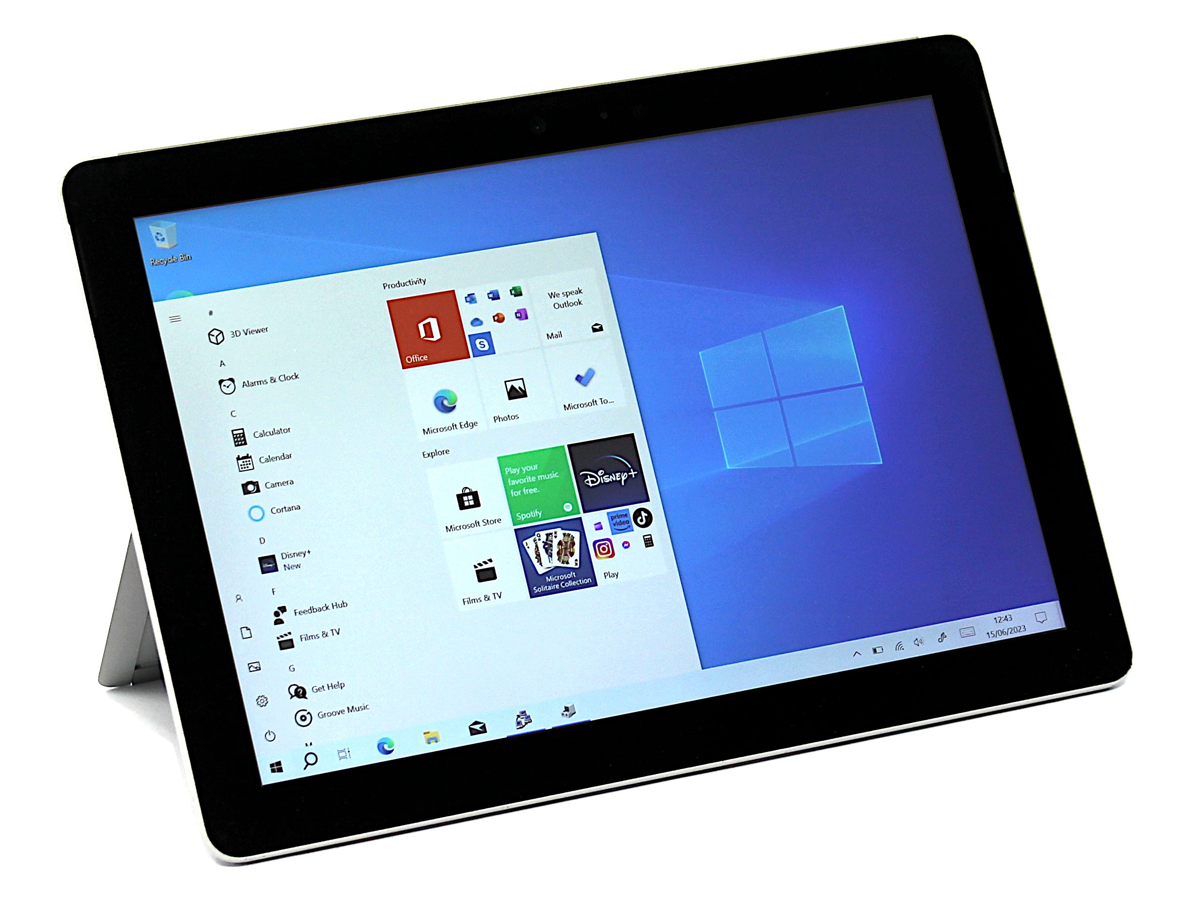 Microsoft Surface Go , Intel Pentium, 8GB RAM, 128GB eMMC, 1824, Windows 10