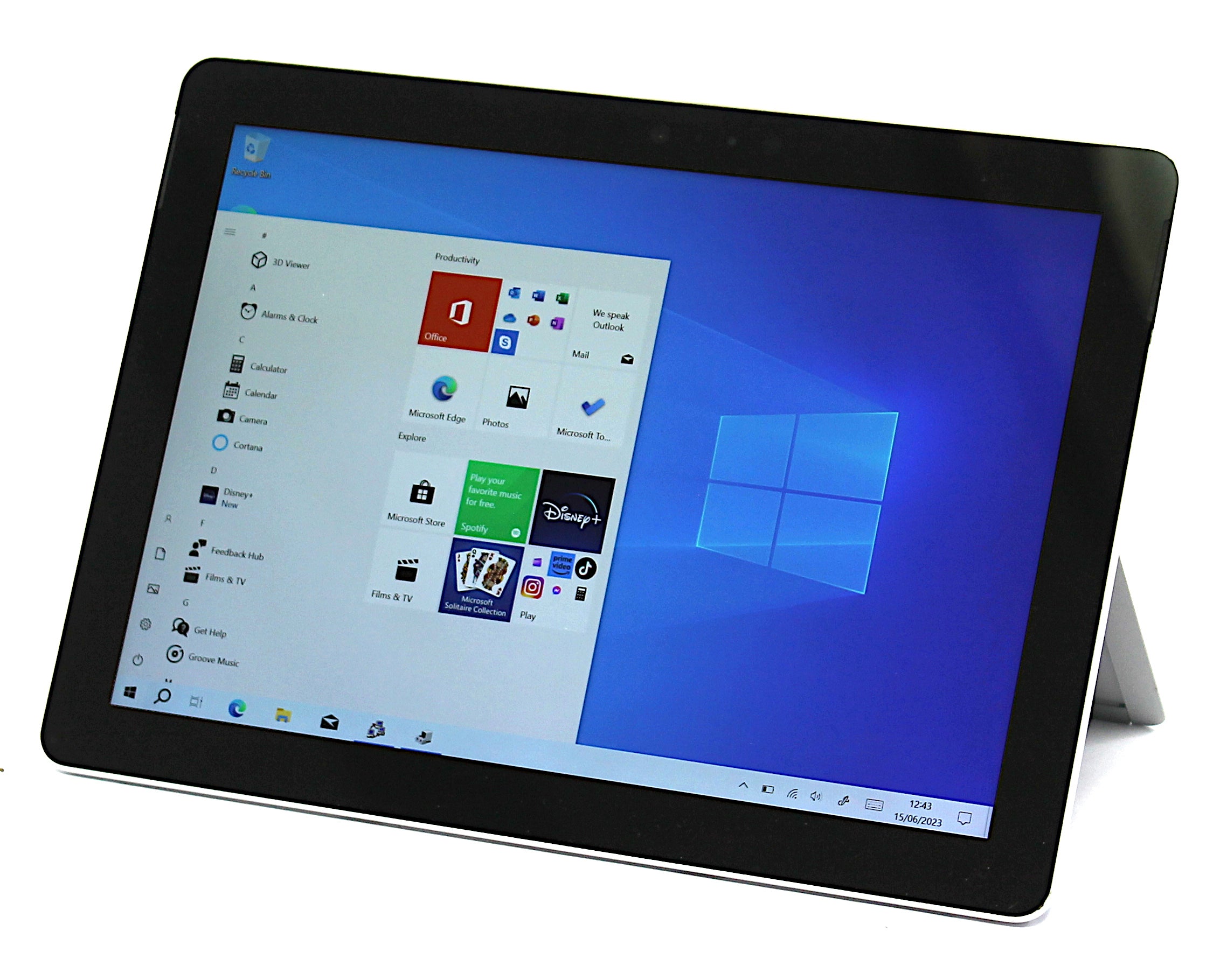 Microsoft Surface Go , Intel Pentium, 8GB RAM, 128GB eMMC, 1824, Windows 10