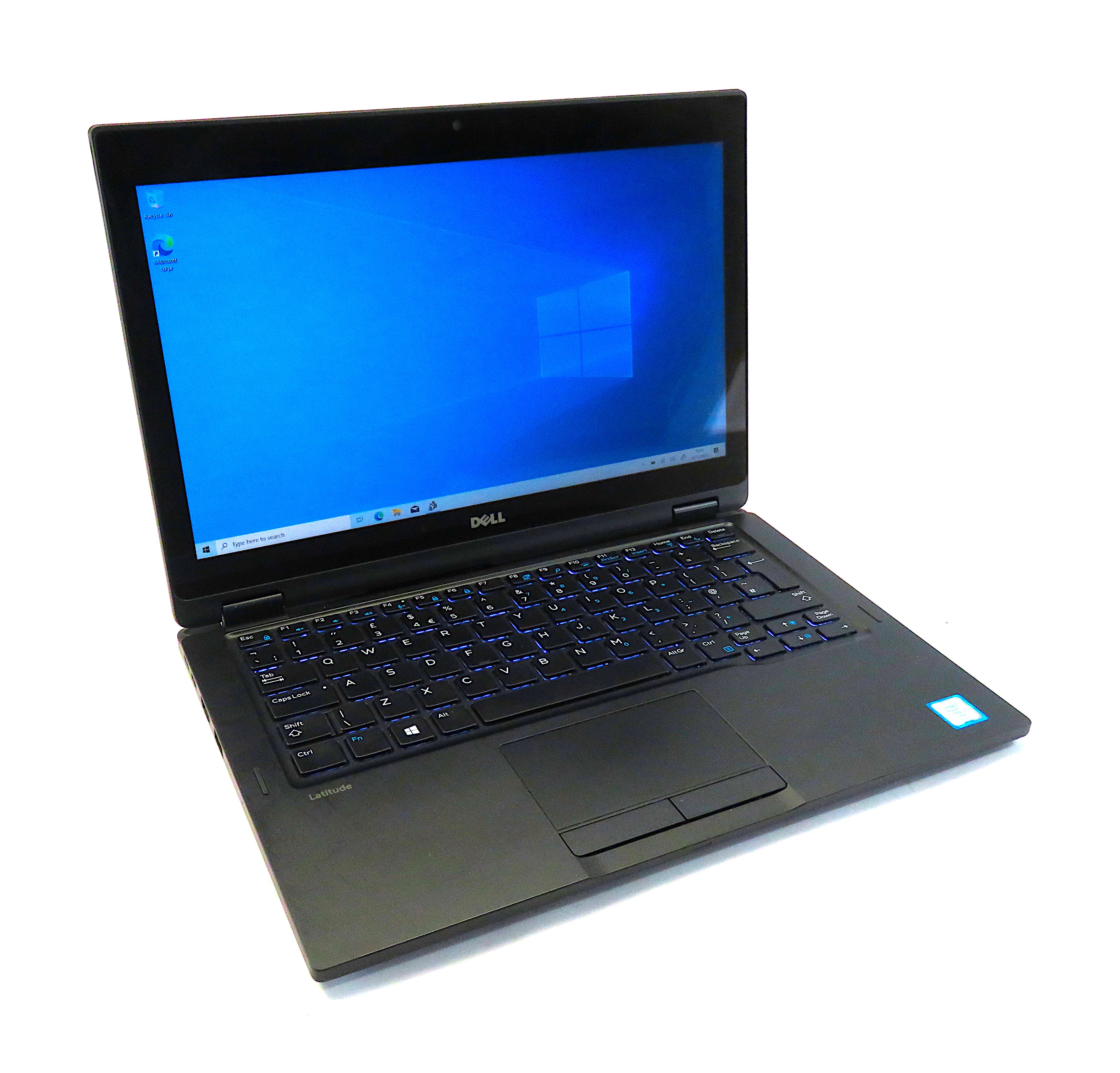 Dell Latitude 5289 Laptop, 12.5" Core i5 7th Gen, 8GB RAM, 256GB SSD