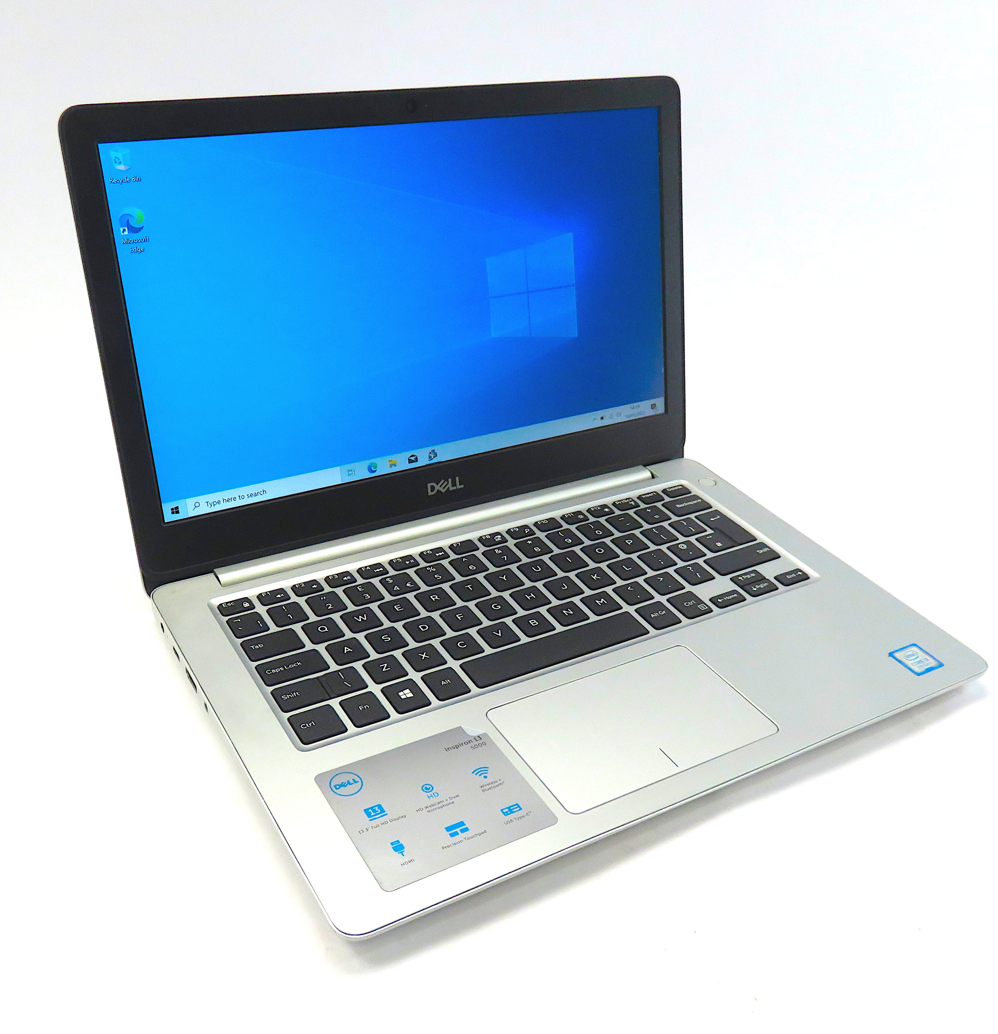 Dell Inspiron 5370 Laptop, 13.3", Intel Core i3, 8GB RAM, 256GB SSD