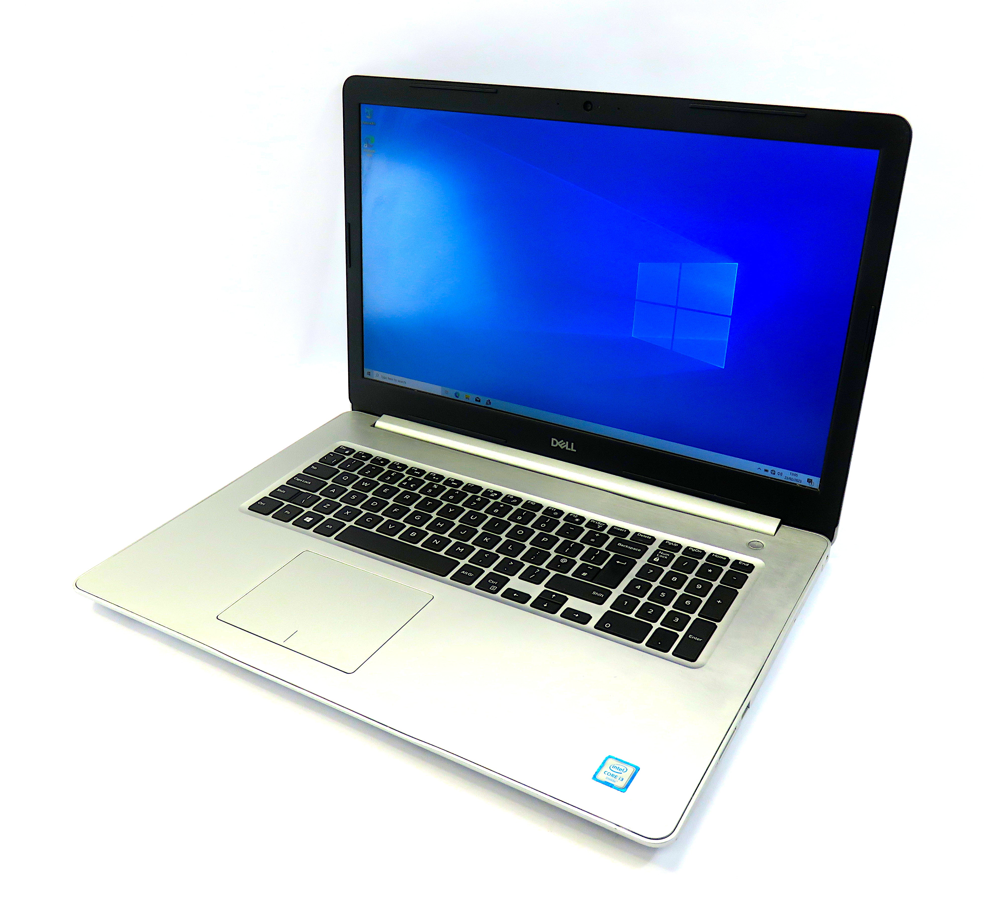 Dell Inspiron 5770 Laptop, 17.3" Core i3 6th Gen, 8GB RAM, 256GB SSD
