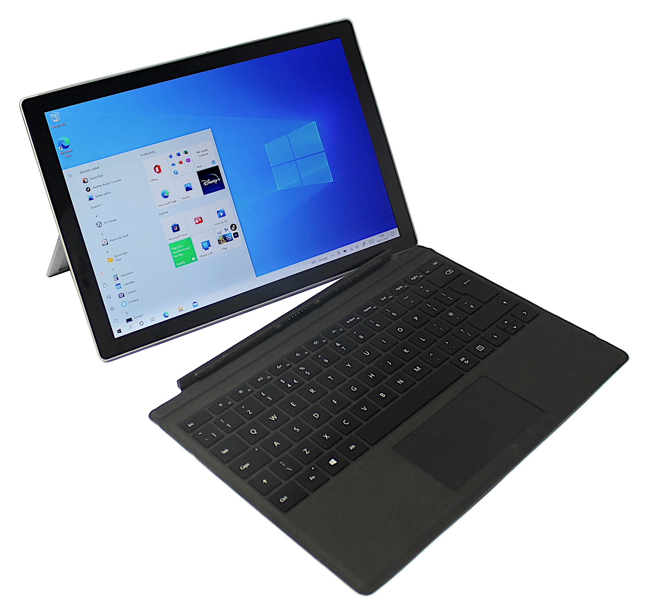 Microsoft Surface Pro 5 Tablet, Core i5, 8GB RAM, 128GB eMMC, 1796, Windows 10