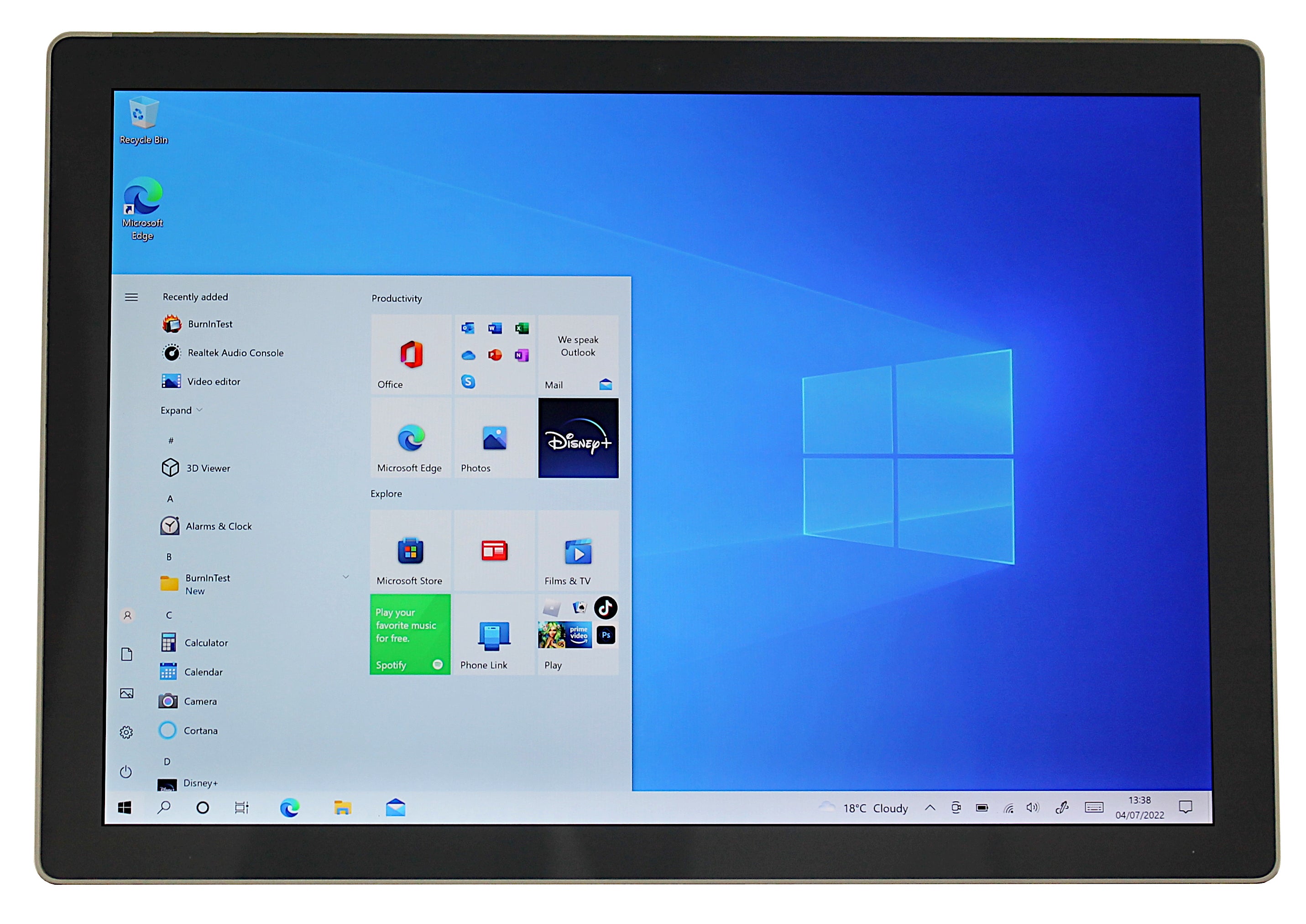 Microsoft Surface Pro 5 Laptop, Intel Core i5, 8GB RAM, 256GB eMMC