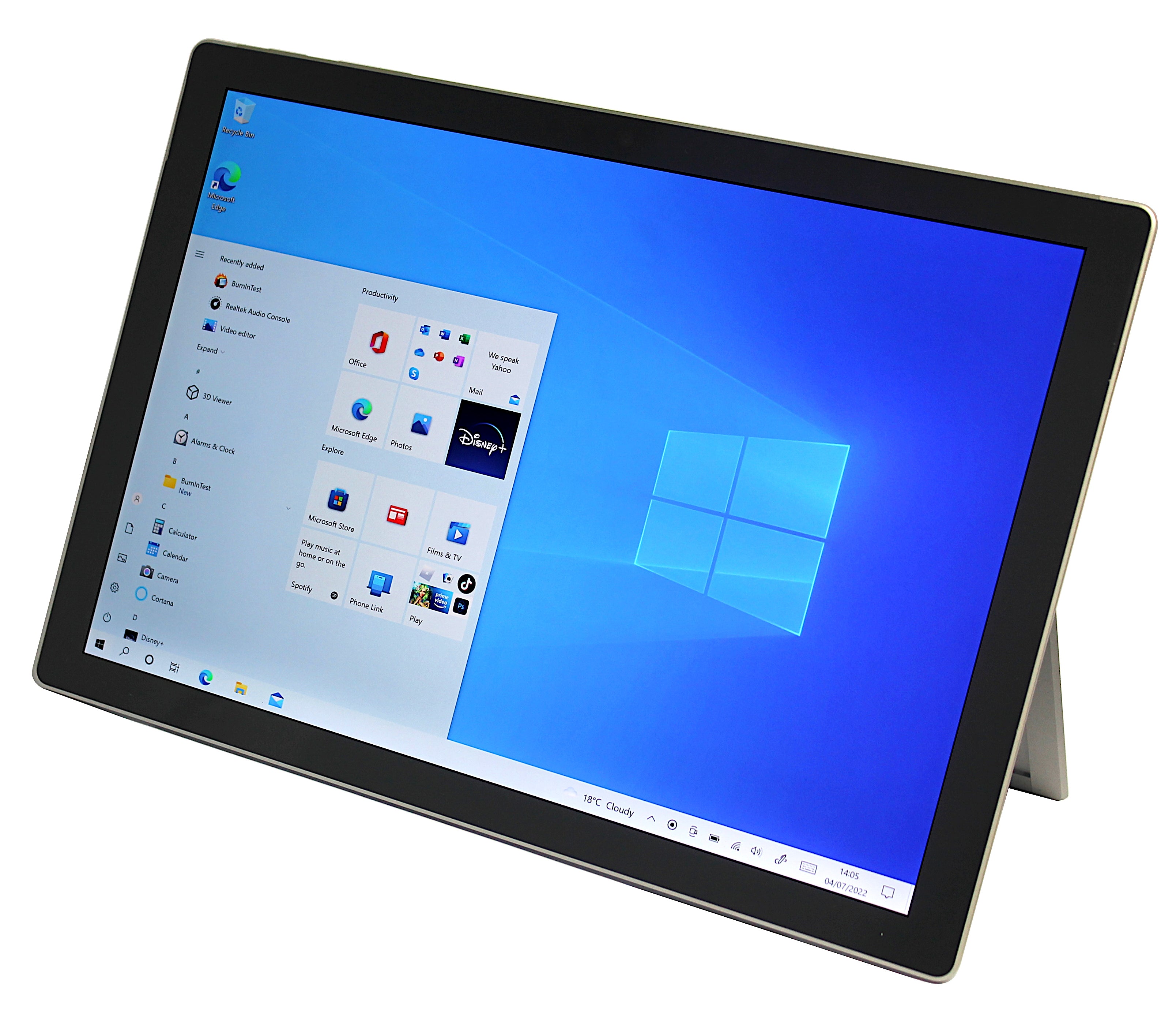 Microsoft Surface Pro 5 Tablet, Core i5 7th Gen, 4GB RAM, 128GB eMMC, Windows 10