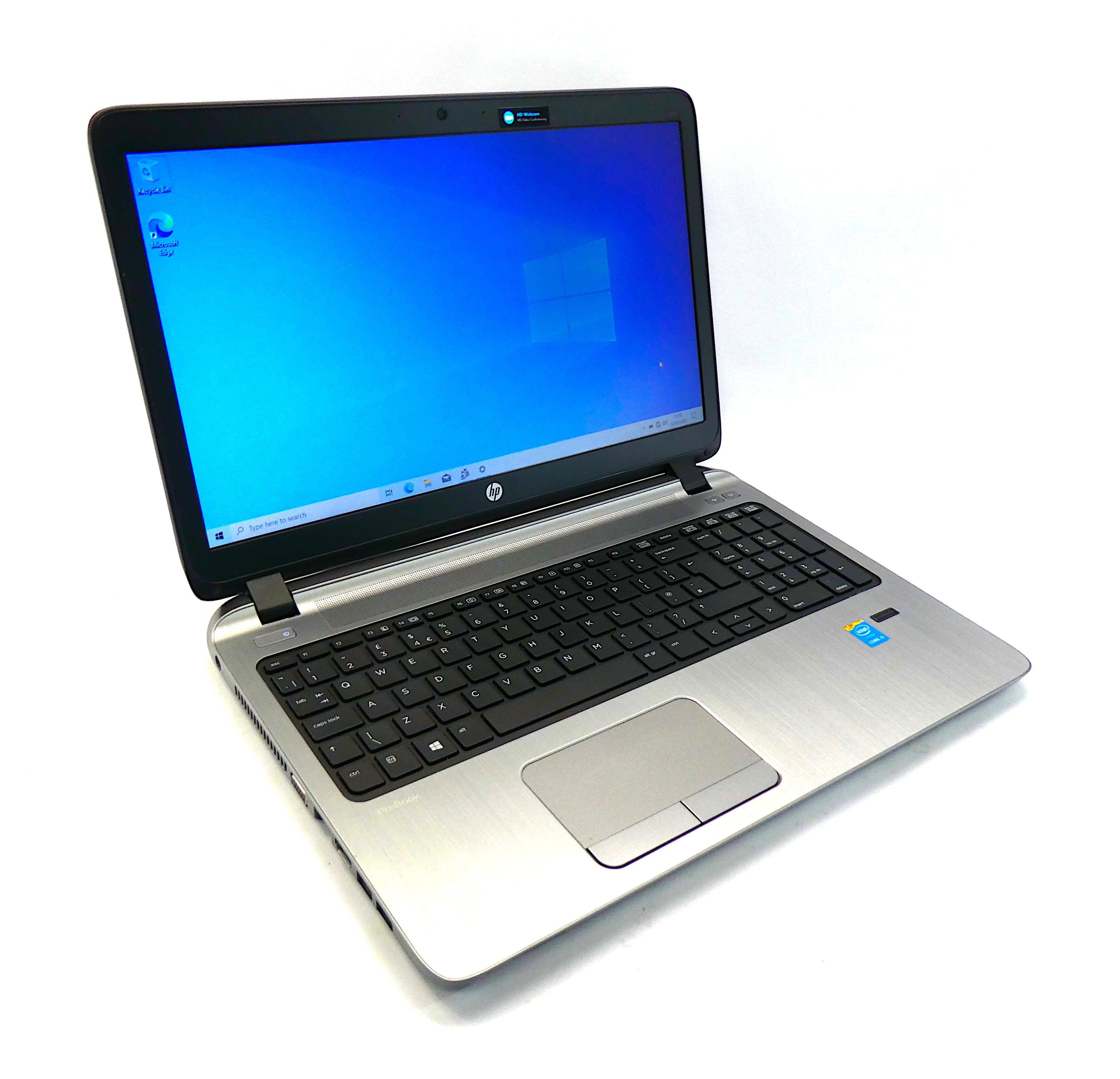 HP Probook 450 G2 Laptop, 15.5" Intel Core i5, 8GB RAM, 256GB SSD