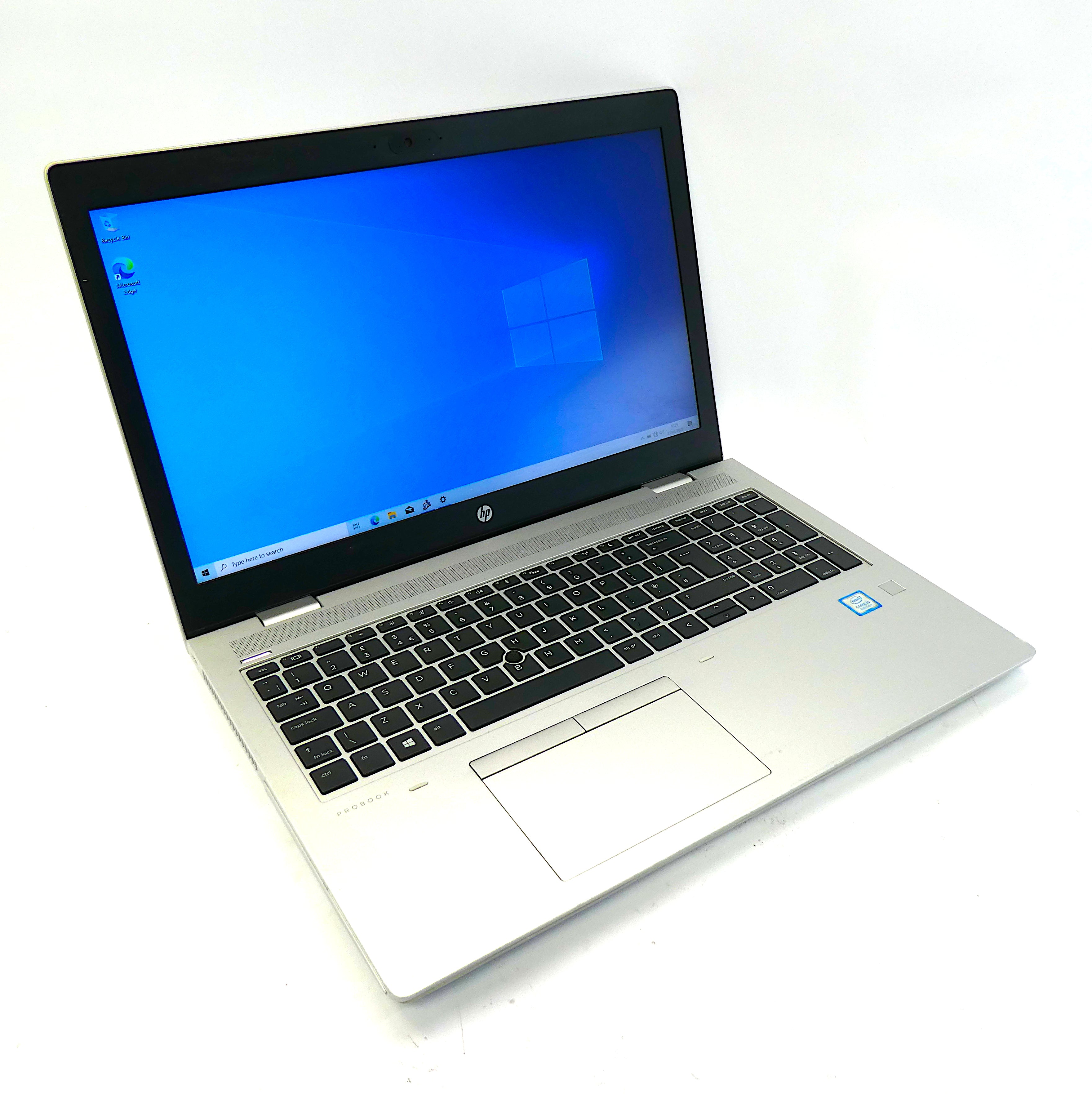 HP ProBook 650 G5 Laptop, 15.5" Core i5 8th Gen, 8GB RAM, 256GB SSD