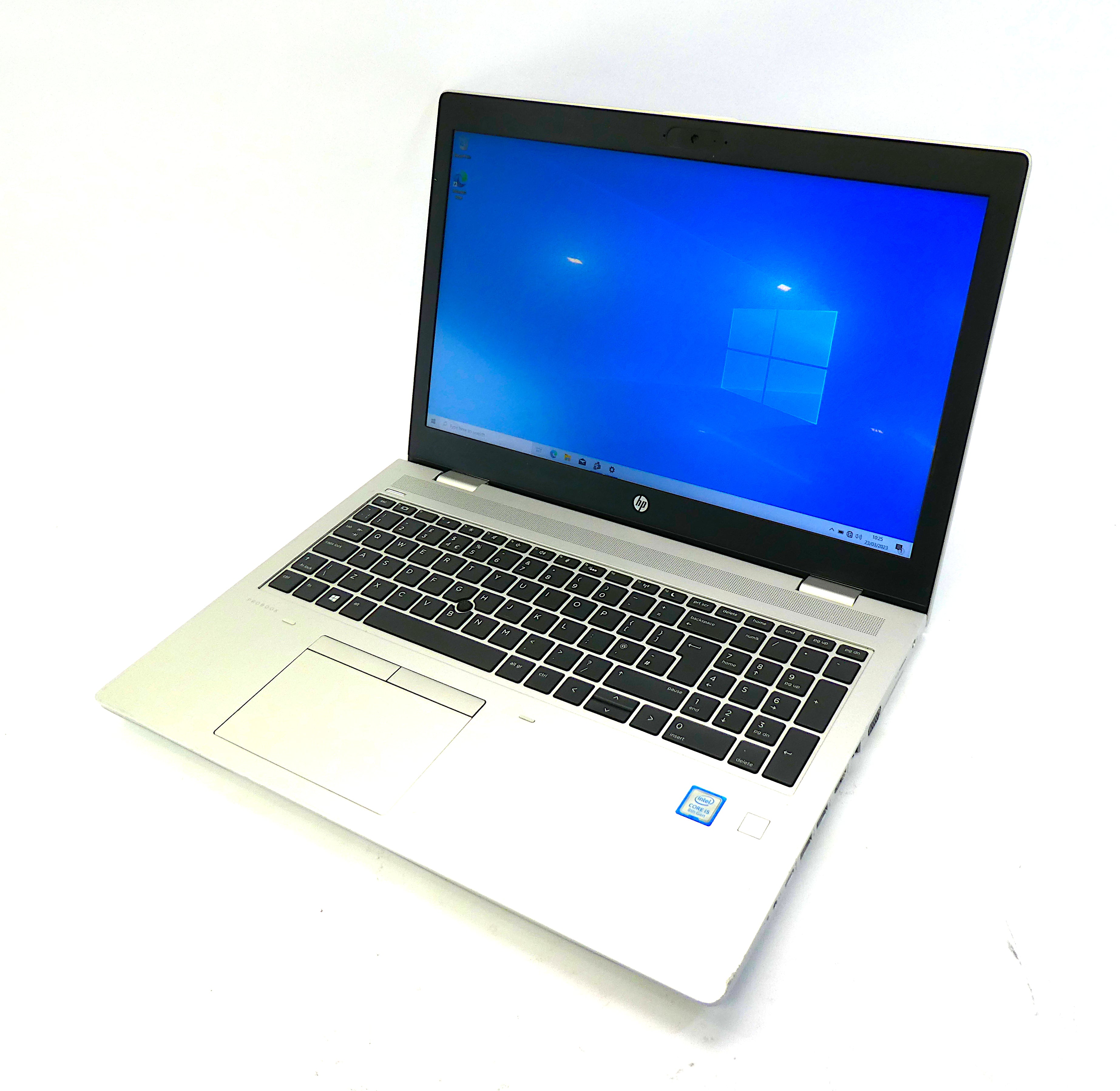HP ProBook 650 G5 Laptop, 15.5" Core i5 8th Gen, 8GB RAM, 256GB SSD